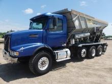 2005 Volvo Gravel Distributor Truck, s/n 4V5KC9GH45N398260: 4-axle, Day Cab