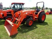 2021 Kubota L4701DT Tractor, s/n KBUL4CDRAMJK75776: Kubota LA765 Loader, 12