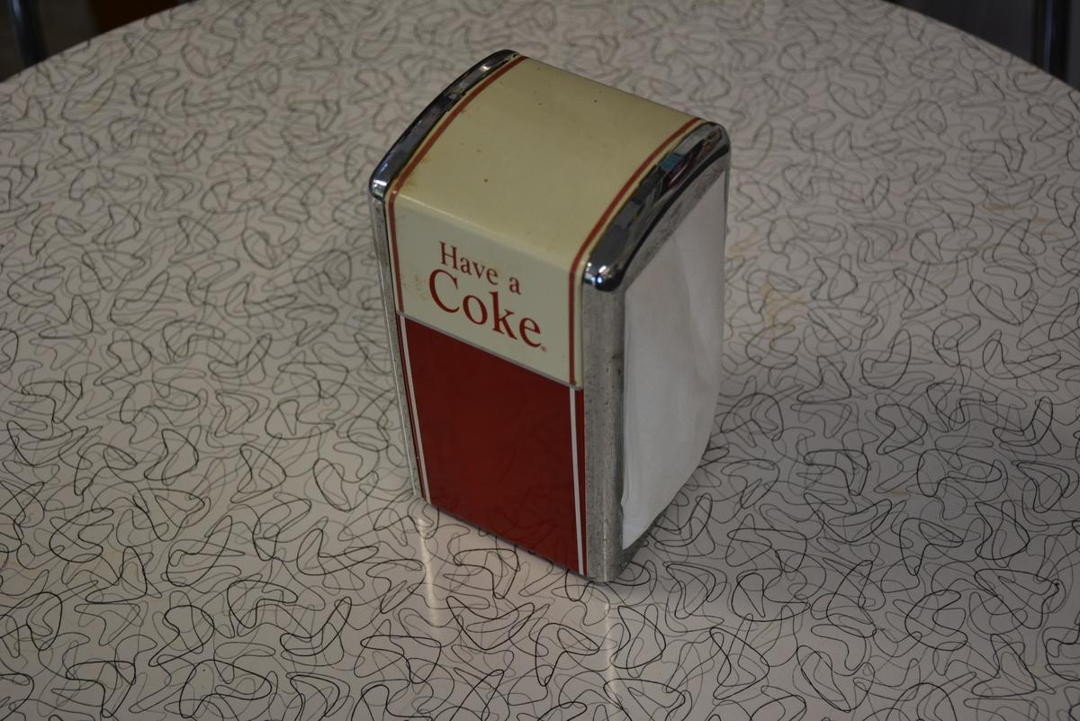 Coke Napkins Holder