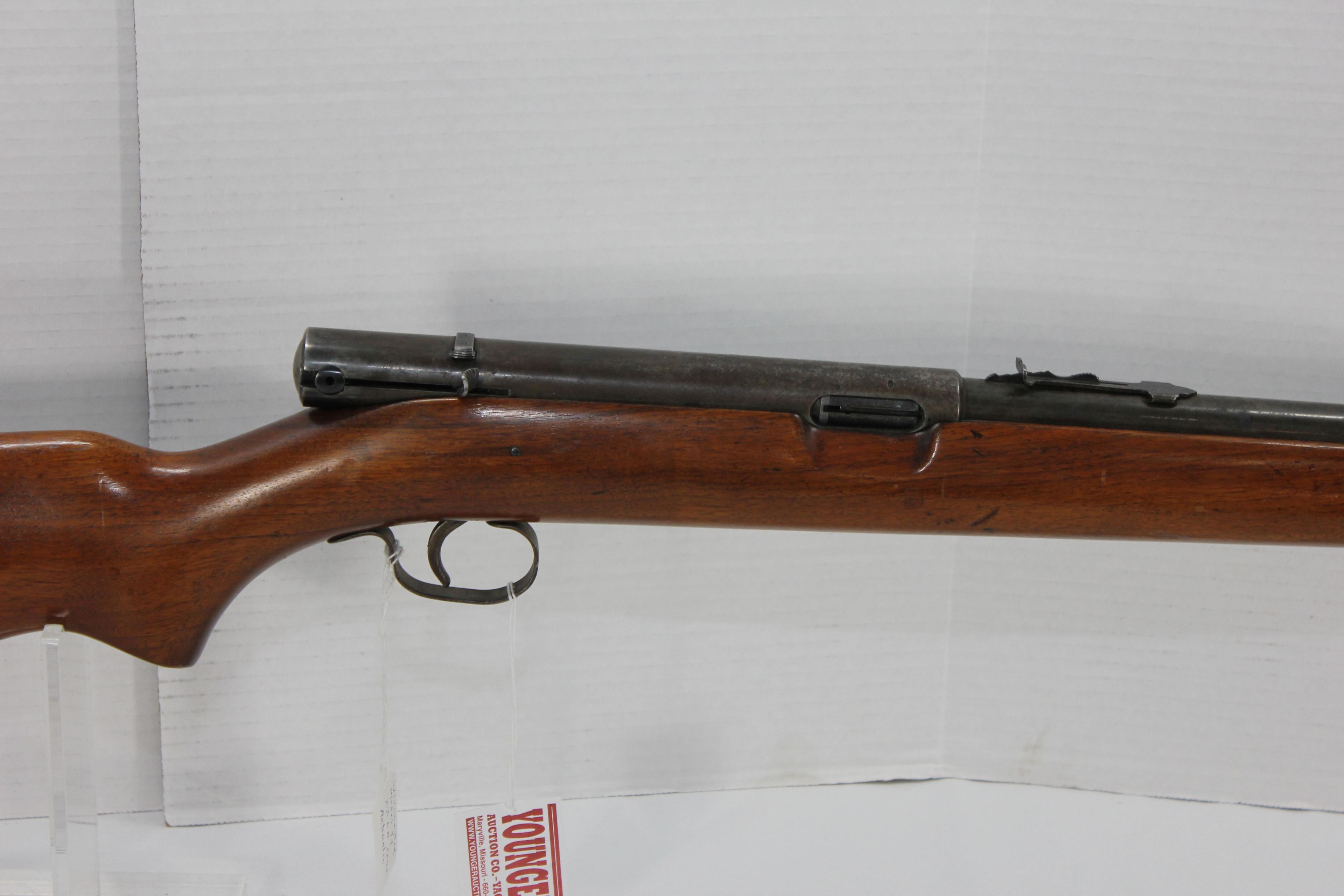 Winchester Model 74 .22LR Semi-Automatic Tube-Fed from Butt Stock Rifle; SN 118810