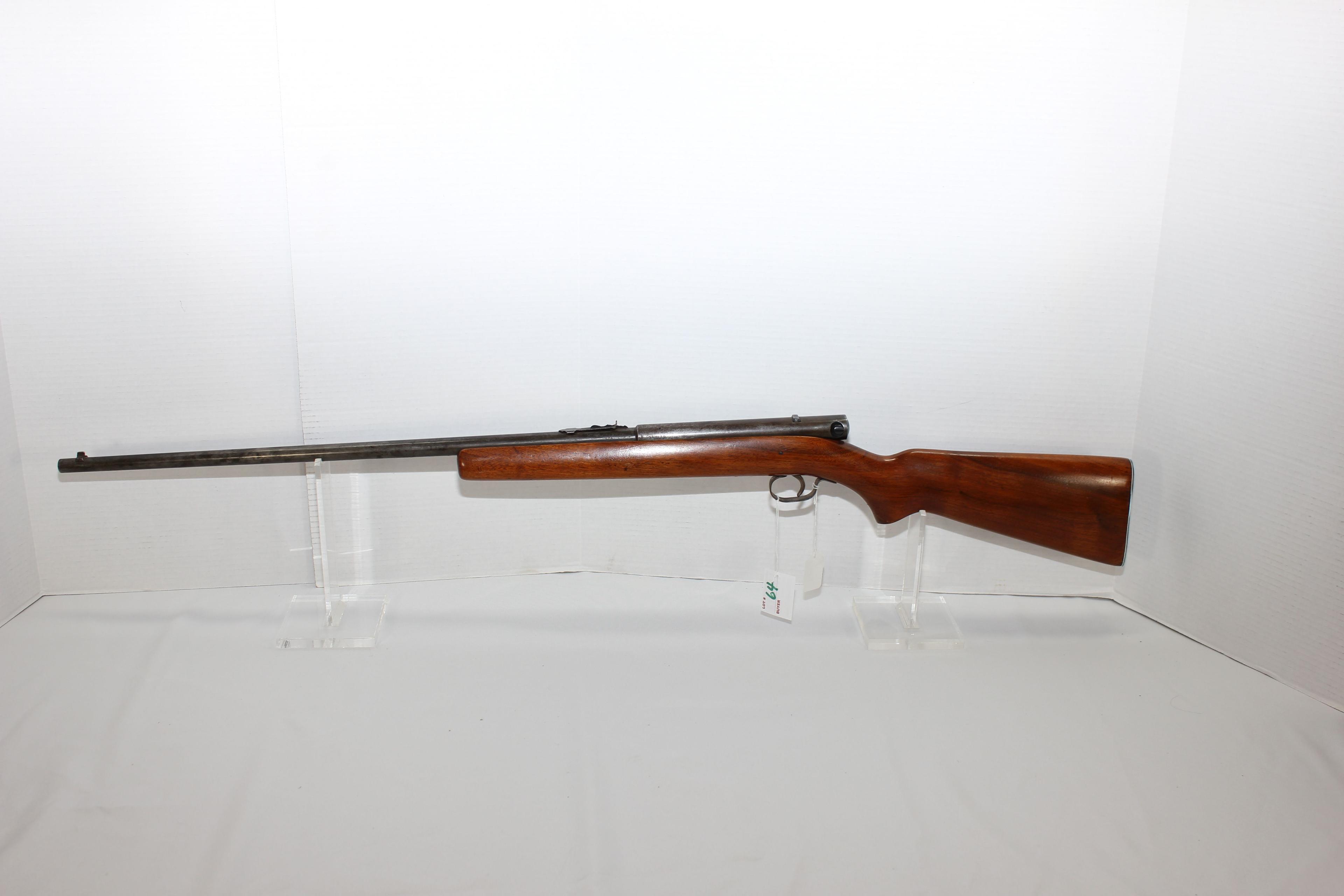 Winchester Model 74 .22LR Semi-Automatic Tube-Fed from Butt Stock Rifle; SN 118810