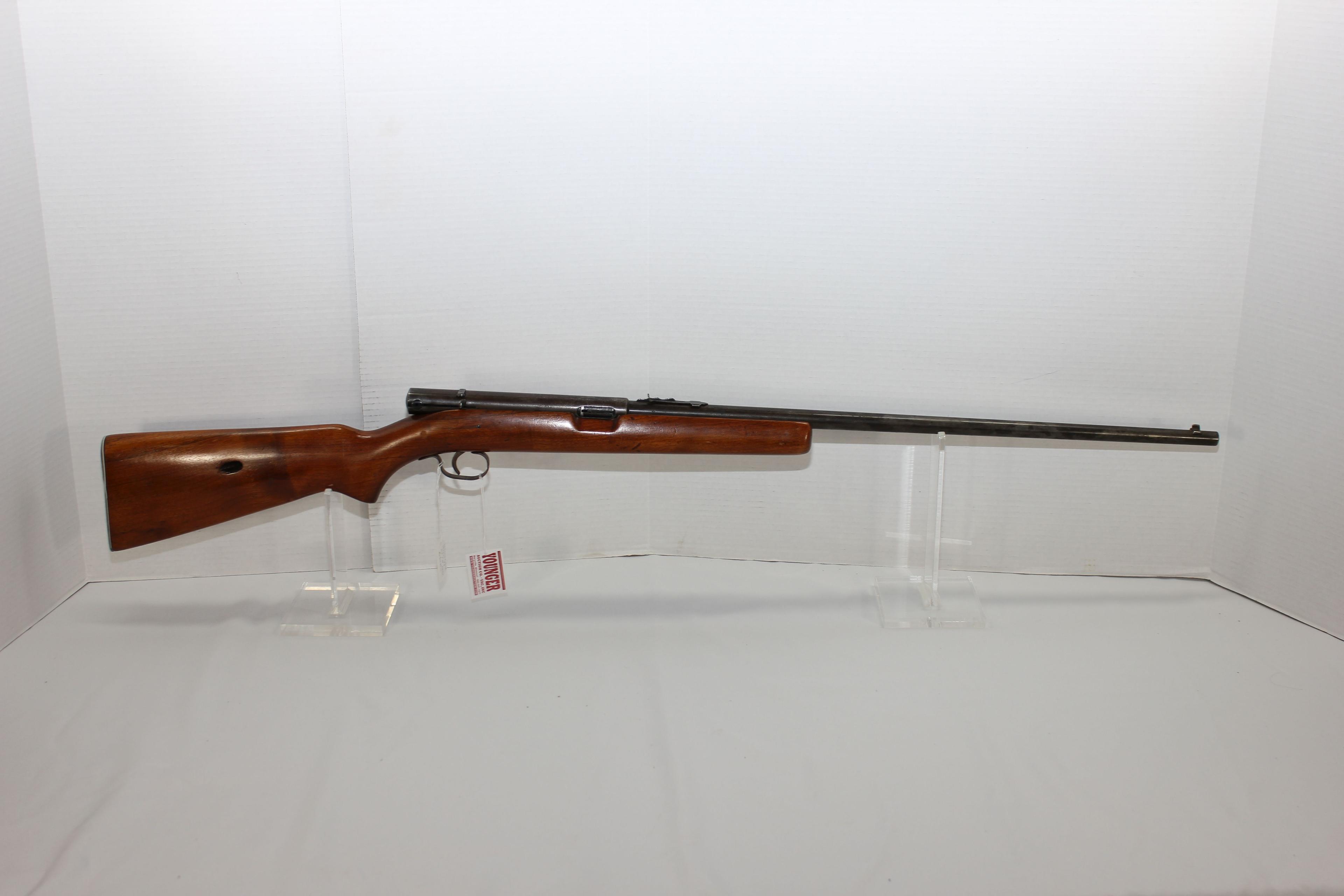 Winchester Model 74 .22LR Semi-Automatic Tube-Fed from Butt Stock Rifle; SN 118810