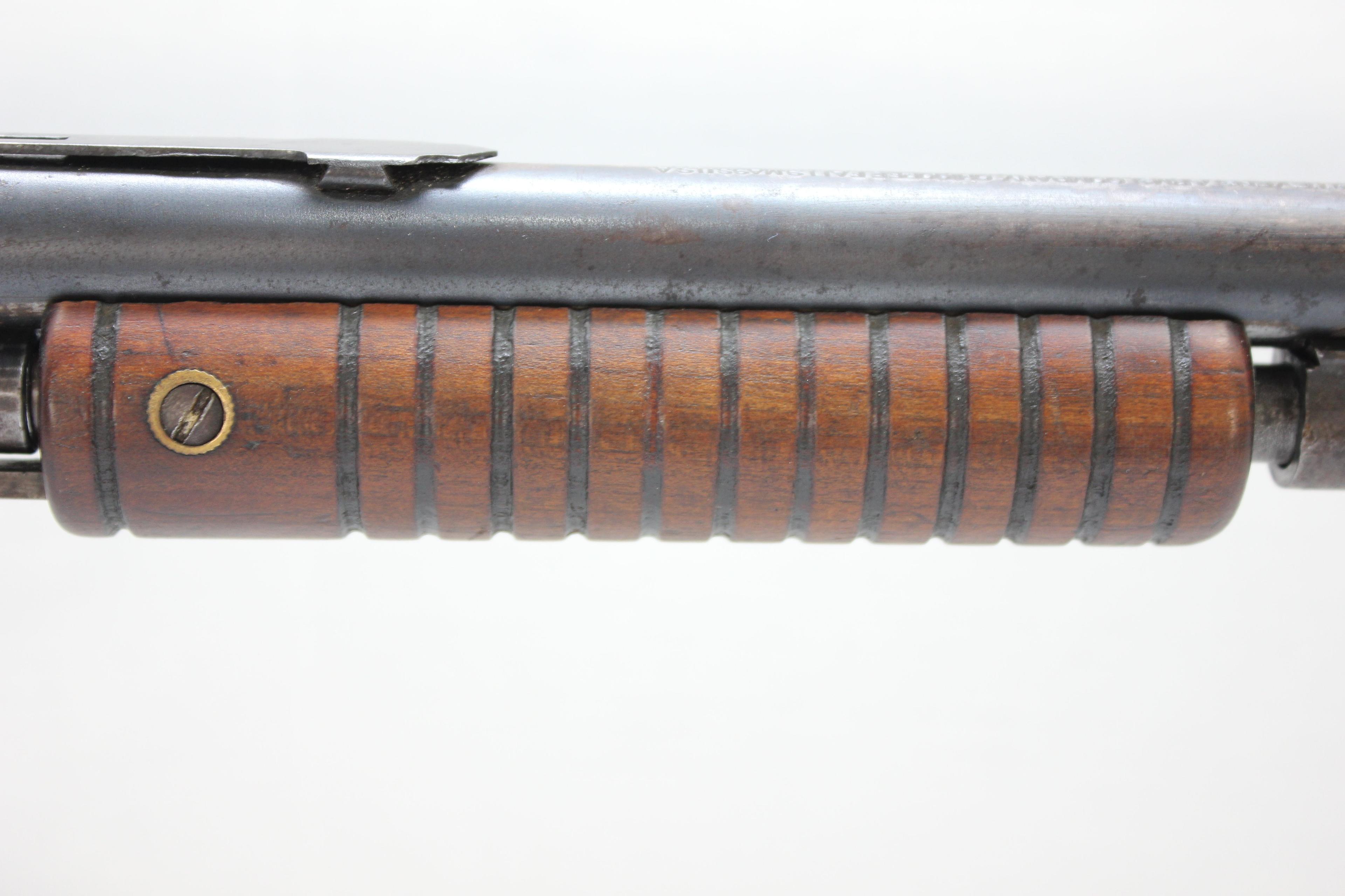 Stevens Visible Loader .22 S/L/LR Tube Fed Pump Action Rifle; SN OR900