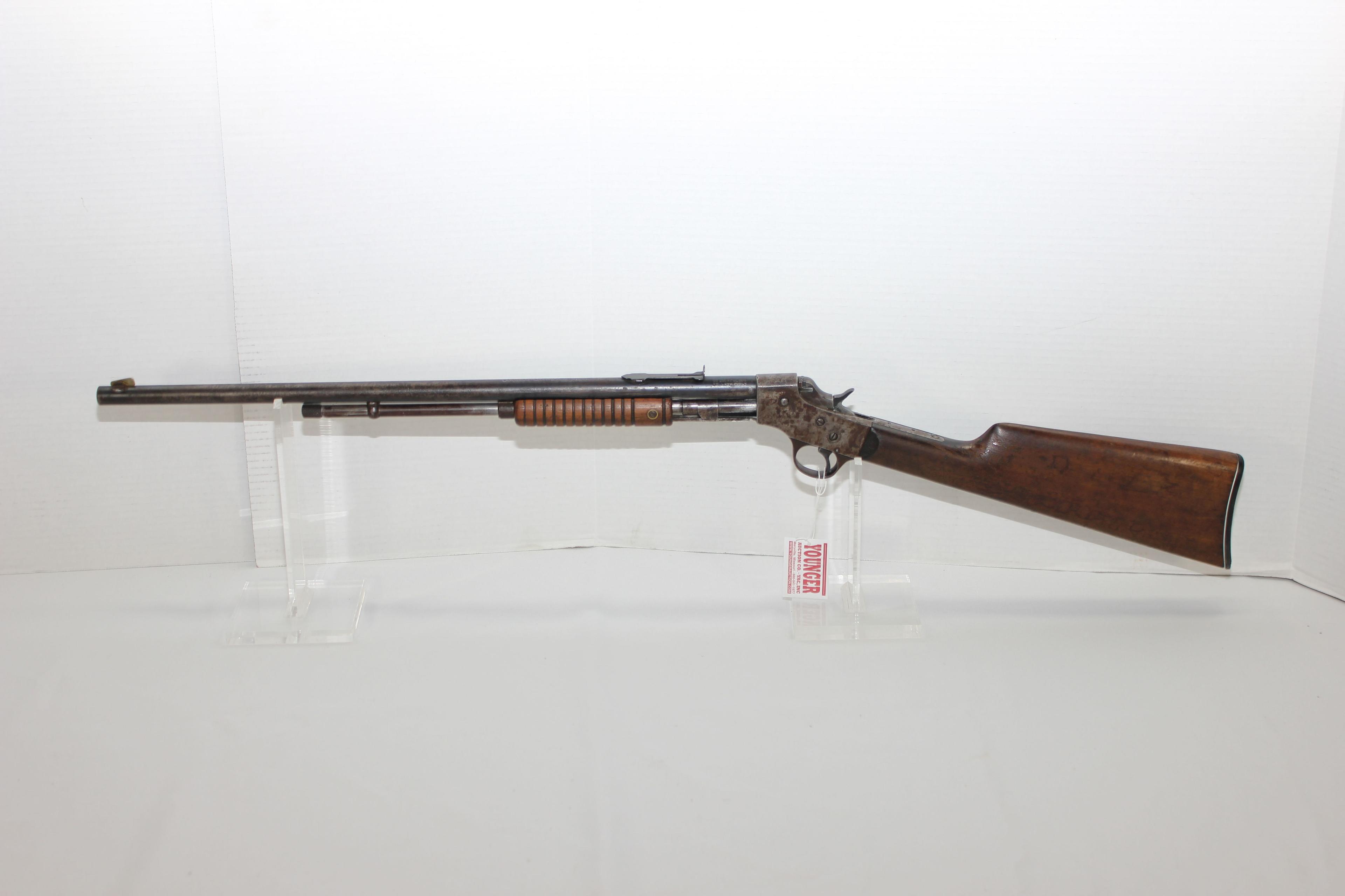 Stevens Visible Loader .22 S/L/LR Tube Fed Pump Action Rifle; SN OR900