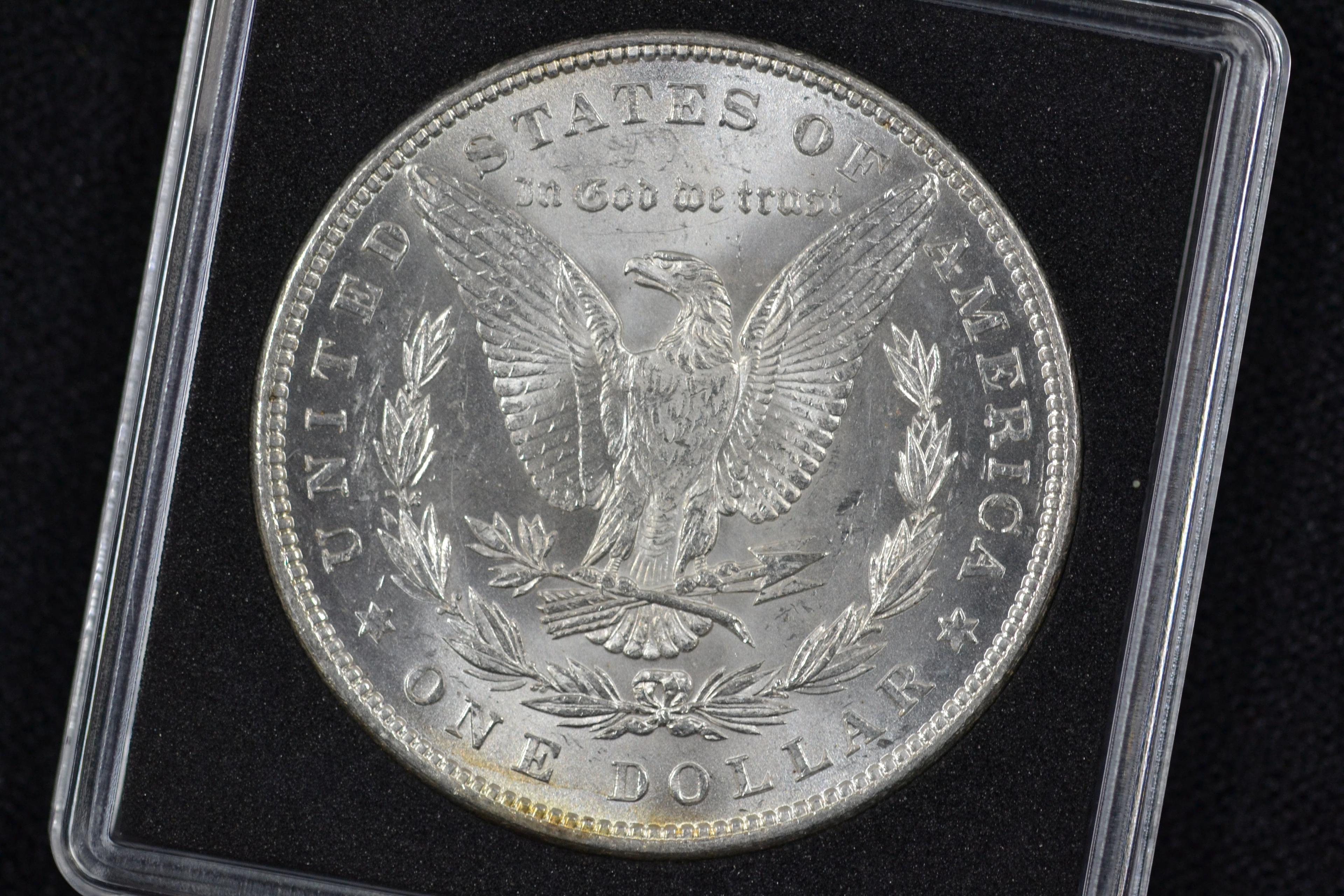 1882 Morgan Silver Dollar; BU