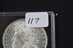 1882 Morgan Silver Dollar; BU