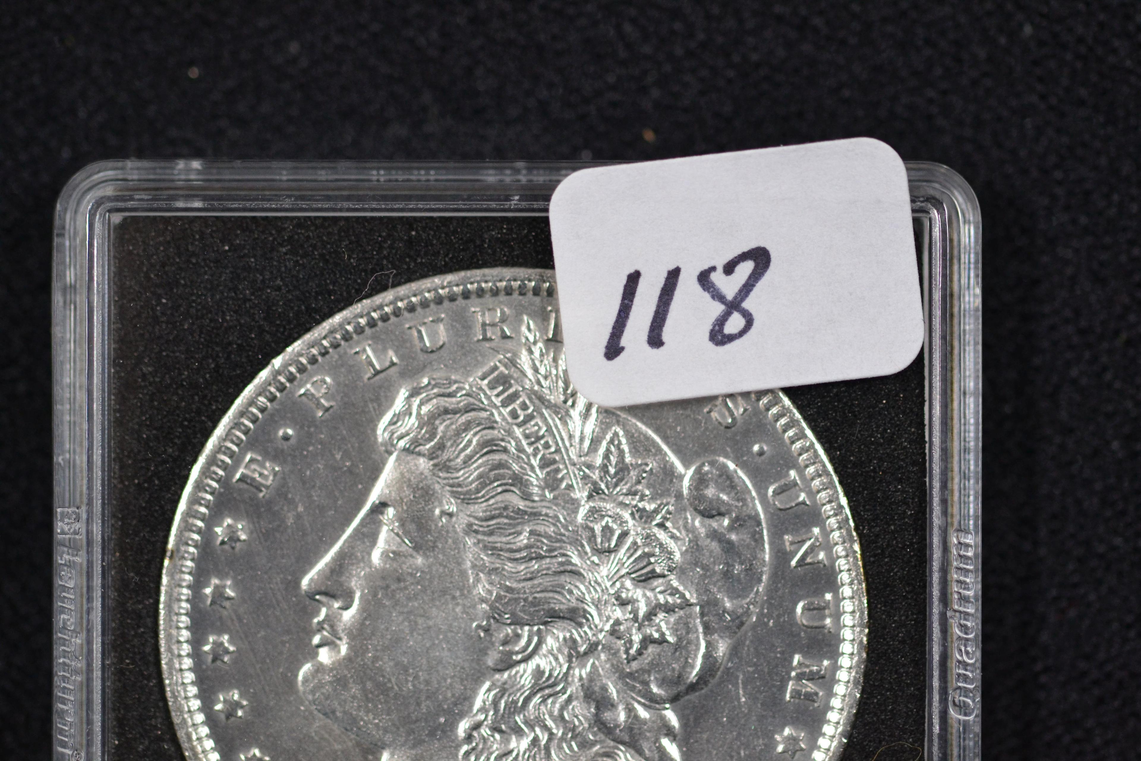 1882-O Morgan Silver Dollar; BU