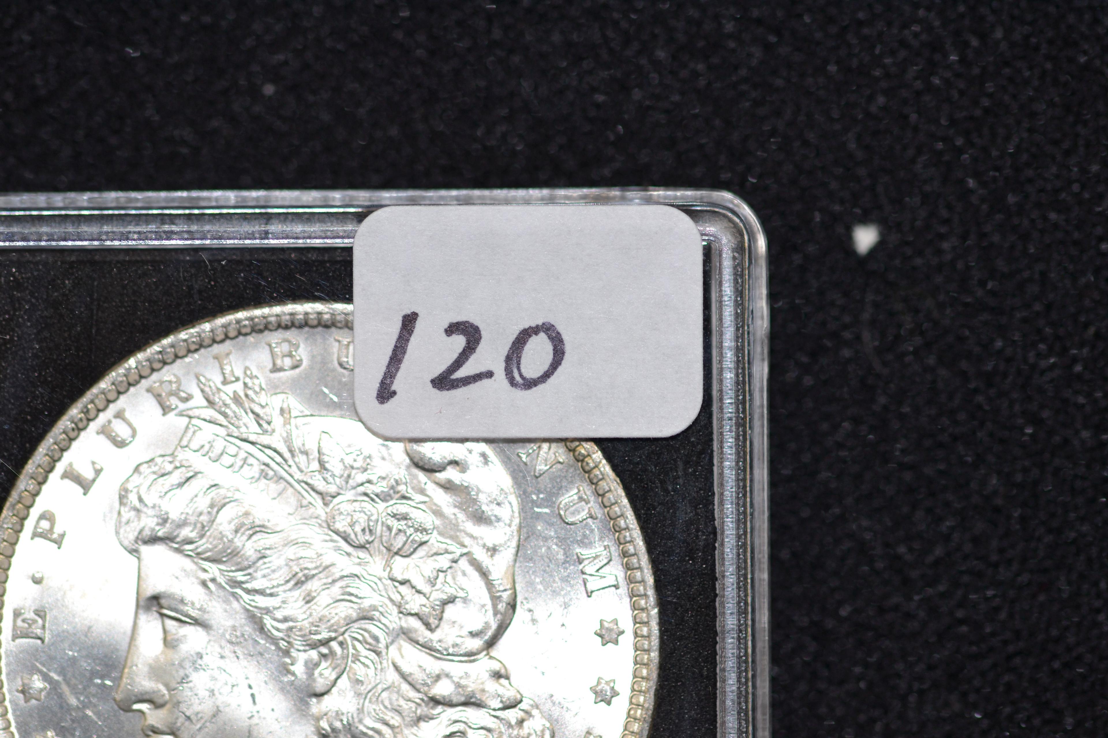 1882-CC Morgan Silver Dollar; MS 64