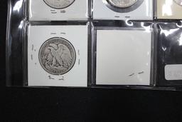 5 - Walking Liberty Half Dollars Including 1935, 1942, 1943, 1943-D, and 1945-D