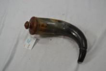 Powder Horn w/Wooden Stopper