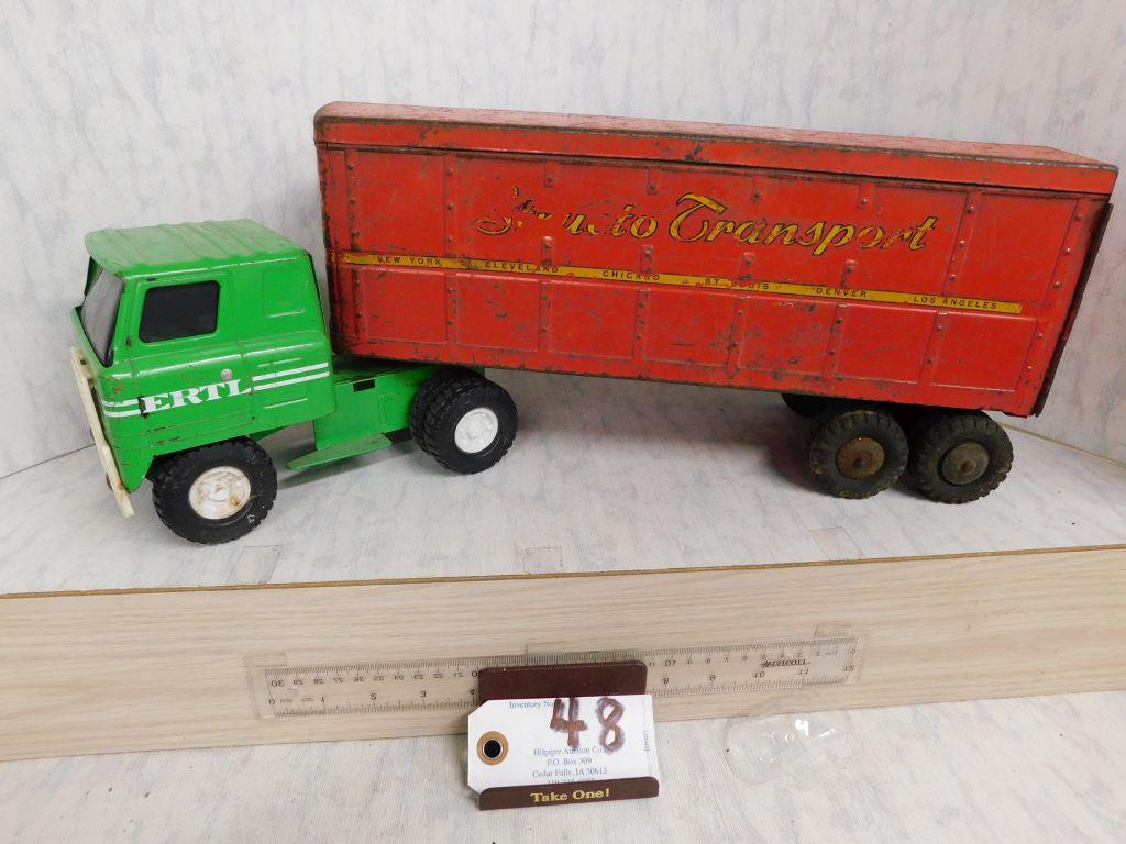 Ertl Structo Transport Semi-trailer Toy Trailer, 21".