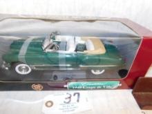 1949 Cadillac Coupe Deville Toy Car, 1:18 Die Cast.