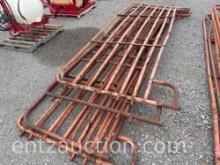 LOT OF 4 STEEL CATTLE PANELS,