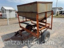 SHOPBUILT FEED WAGON, 2 WHEEL, SA, BP