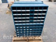 35" X 12" X 22" METAL BOLT BIN