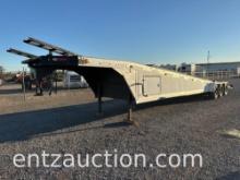 1985 TOMMY BOY, 44' WEDGE CAR HAULER TRAILER,