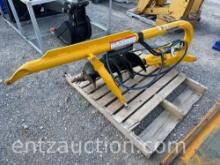 DANUSER HYD. POST HOLE DIGGER, 3PT, 12" AUGER,