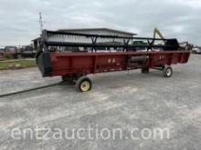 CASE 1020 FLEX HEADER, SHAFT DRIVE, FORE & AFT W/