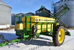 Top Air TA800 Crop Sprayer, 60’ Hydraulic X-Fold Booms, Height Control, Hydraulic Pump, Foamer, 13.6