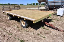 8'x16' Hay Rack With New Bed And Running Gear