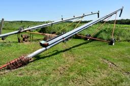 Hutchinson 6"x40' Grain Auger, Transport, PTO Drive