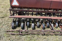 Tyee 20’ Grain Drill, 8” Spacings, Press Wheels, Markers, 3pt., Single Closing Wheel, 2 Bar Harrow