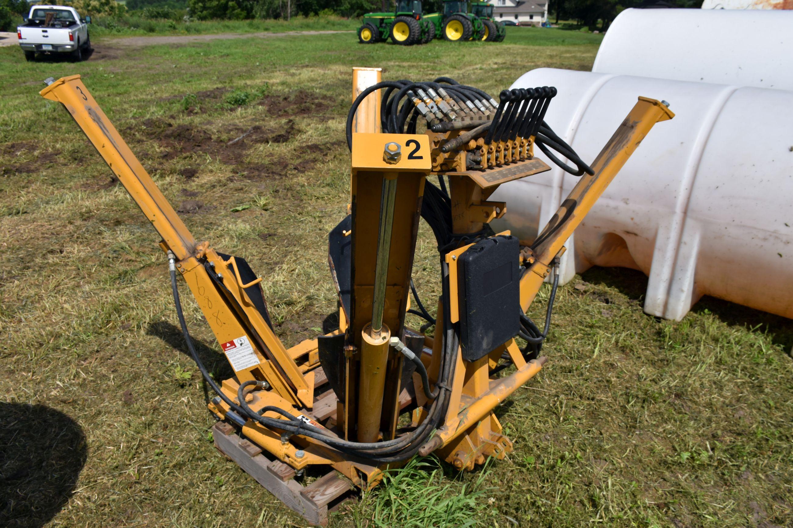 Vermeer Model TS20 Tree Spade 3pt, 4 Spade, Hyd. Controls