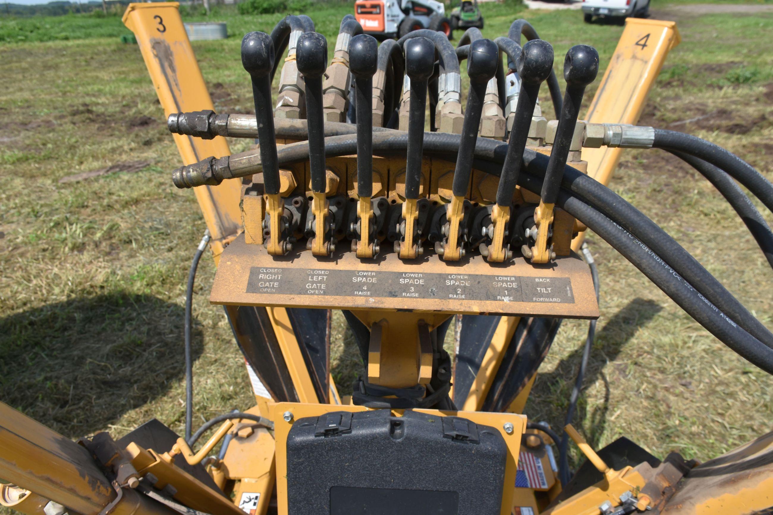 Vermeer Model TS20 Tree Spade 3pt, 4 Spade, Hyd. Controls