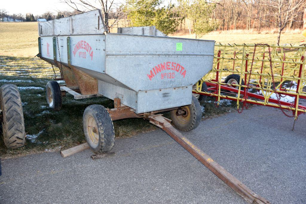 MN No. 130 Barge Box With 6 Ton Minnesota Running Gear