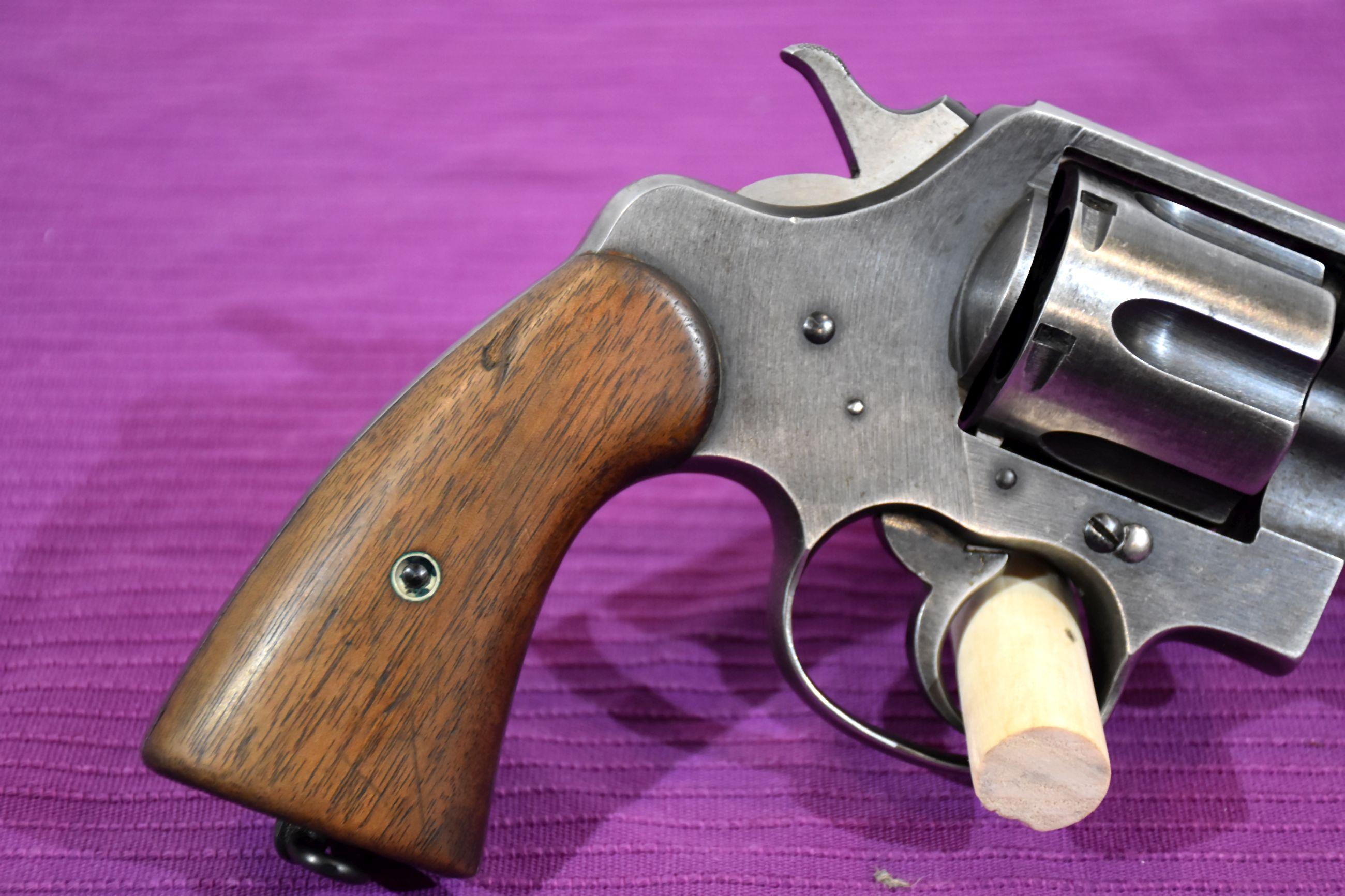 Colt US Army Model 1917 Number 69837 Revolver, 45 Cal, SN: 218233, 5.5" Barrel