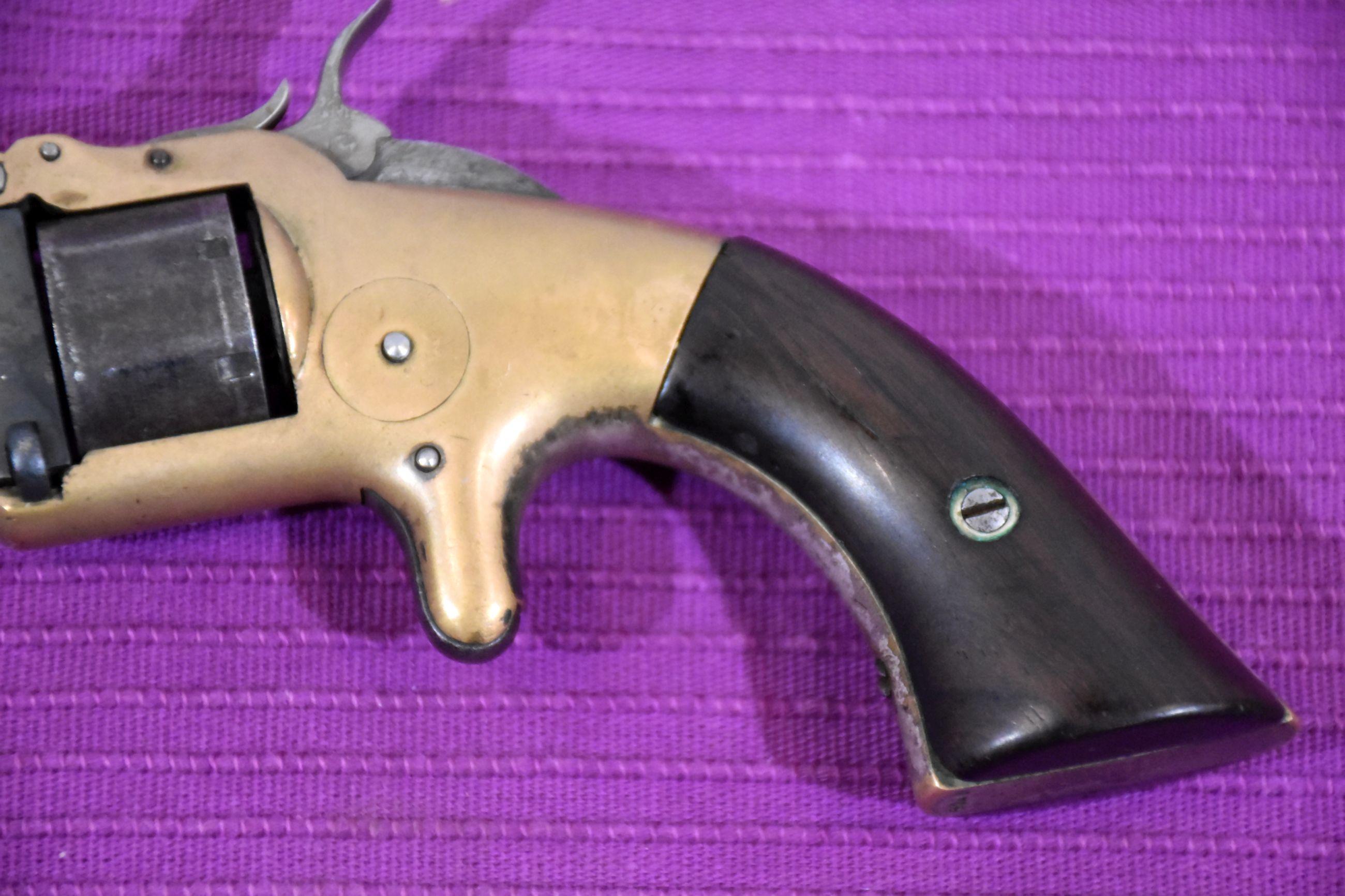 Smith And Wesson Model 1 First Issue, 22 Cal Revolver, SN: 8784, 3" Barrel