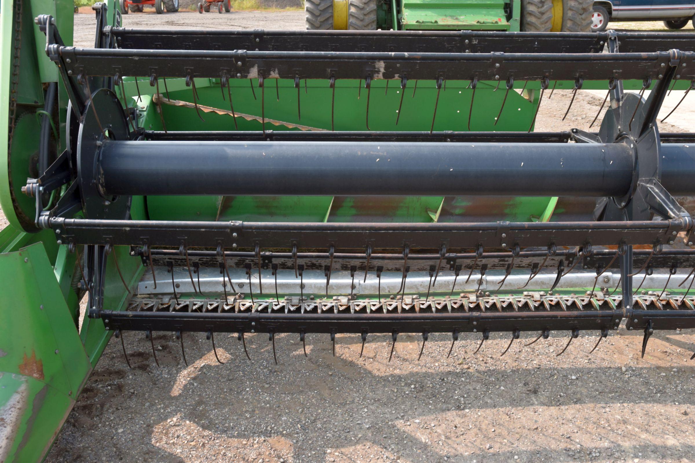 John Deere 220 Bean Head, 20’, Rock Guard, SN: F611673, New Sickle and Section In 2019