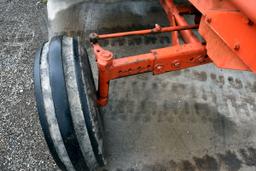 Allis Chalmers 185 Diesel Tractor, 2WD, 4153 Actual One Owner Hours, 18.4R30 Tires AT 90%, Hi/Lo 4 S