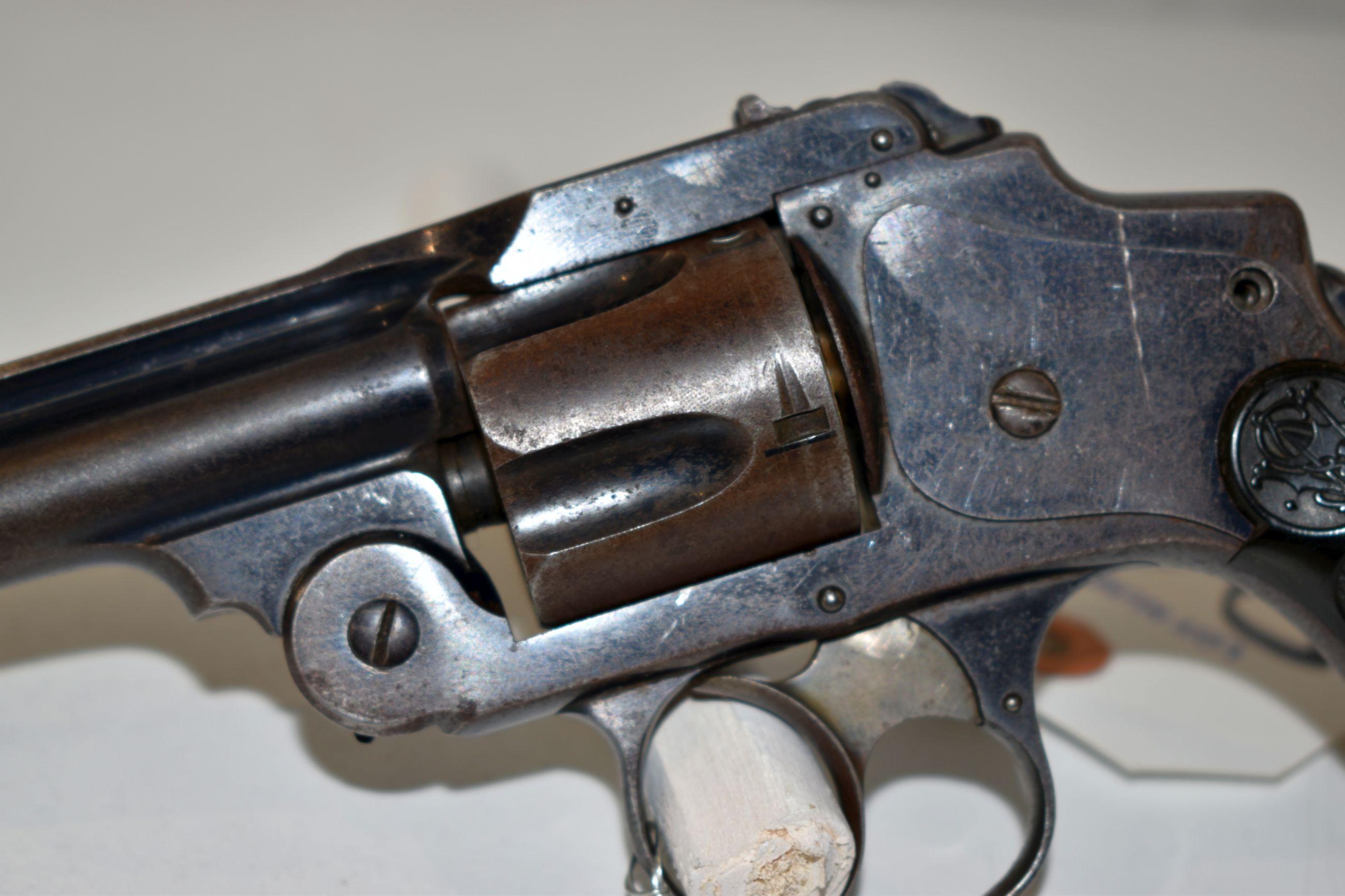 Smith & Wesson 38 Cal Revolver, 6 Shot, SN: 87066