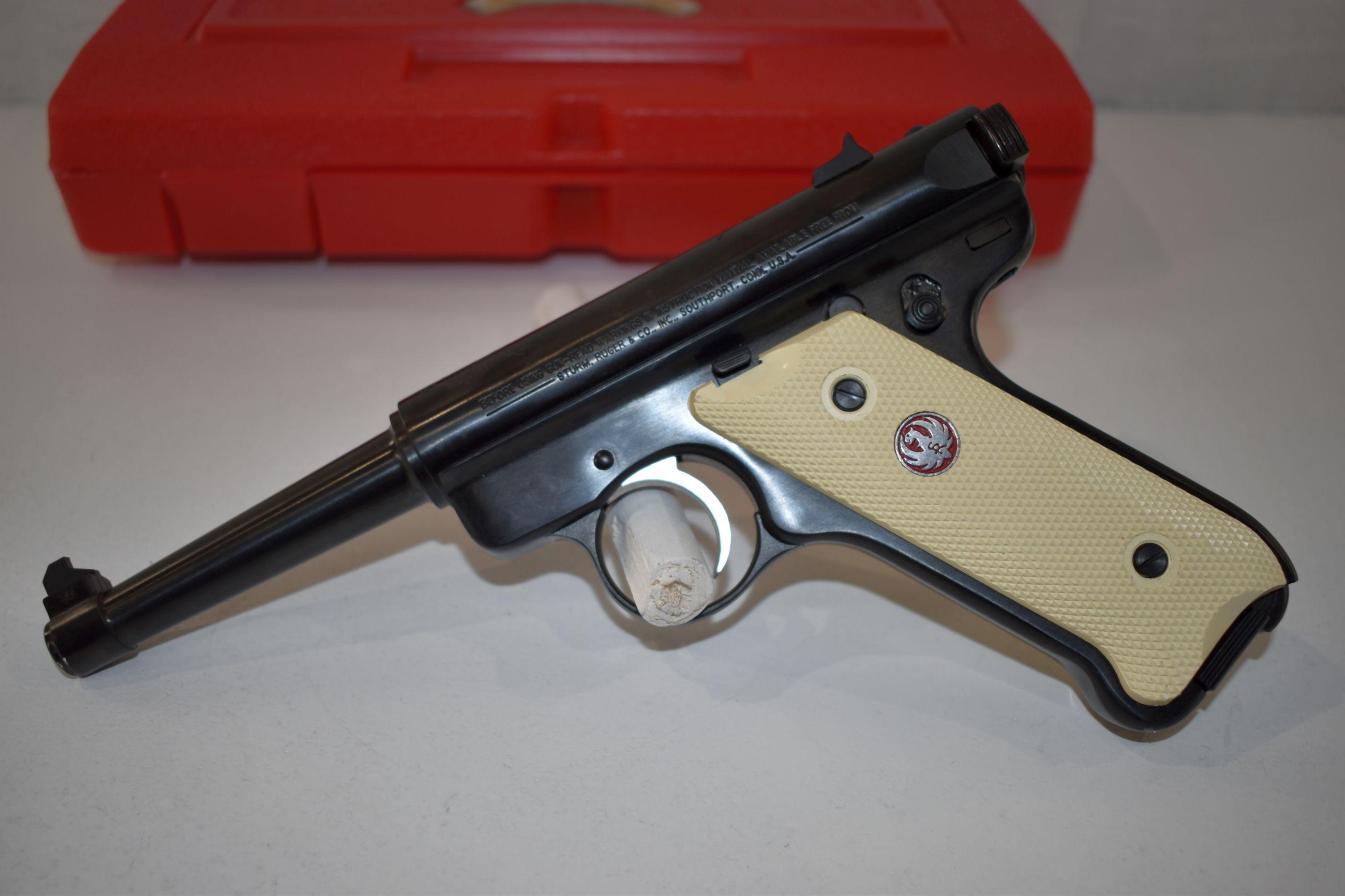 Ruger Mark II 22 cal LR Semi Auto Pistol, NRA William B. Ruger Endowment Commemorative, 1916 to 2002