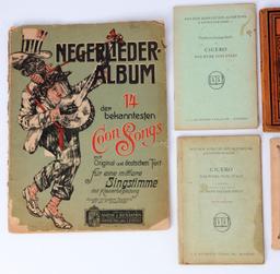 13 RARE ASSORTED GERMAN SONG BOOK LOT