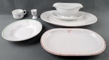 6 WWII GERMAN REICH LUFTWAFFE DINNERWARE PORCELAIN