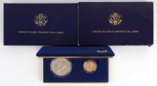 GOLD & SILVER CONSTITUTION COIN SET