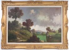 A. LOREIN 20TH CENTURY LANDSCAPE OIL ON CANVAS