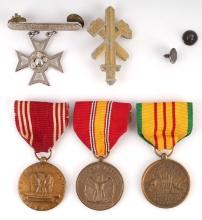 LOT US VIETNAM MEDALS NATL DEFENSE GOOD CONDUCT