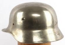 WWII GERMAN M40 STAHLHEIM PARADE HELMET SHELL