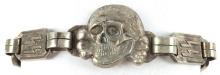 GERMAN WAFFEN SS TOTENKOPF BRACELET