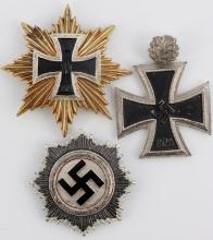 WWI GERMAN EMPIRE GRAND CROSS & LARGE MEDALS