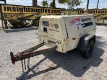 INGERSOLL RAND 185 DIESEL AIR COMPRESSOR TOWABLE