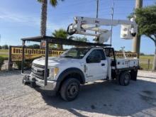 2017 Ford F-550xl Diesel Bucket Truck W/t R/k