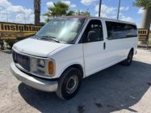 2000 Gmc Passenger Van W/t R/k