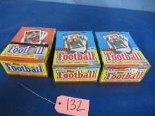 3 TOPPS FOOTBALL CARDS 1989 & 88