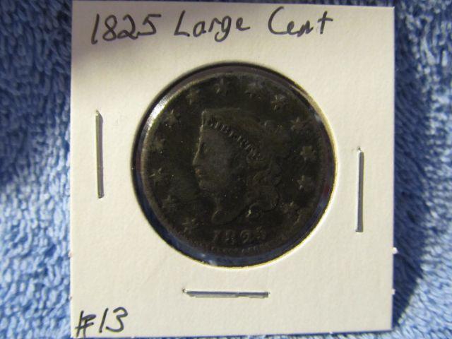 1825 LARGE CENT