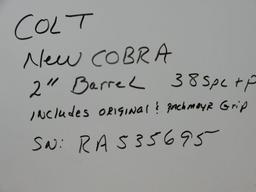 Colt Cobra New Style- 38 spl