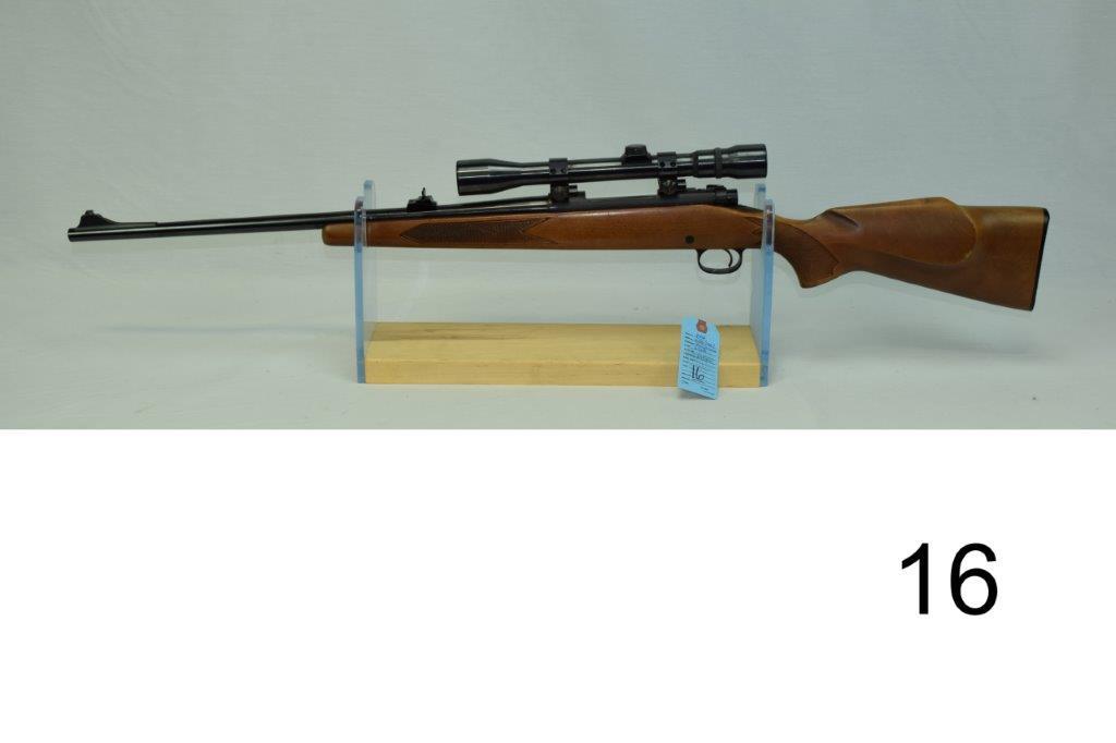 Winchester    Mod 670-A    Cal .243 Win.    SN: G1367427    W/ Weaver 3-9 Scope    Condition: 75%